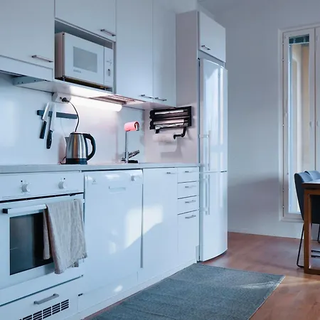 Modern 2-Bedroom Apartment With Sauna, Forest View & Parking Espoo