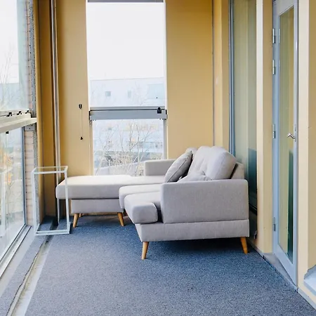 Modern 2-Bedroom Apartment With Sauna, Forest View & Parking Espoo